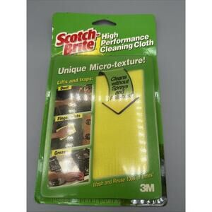 VTG 1999 NOS 3M Scotch-Brite High Performance Cleaning Cloth Micro-Texture